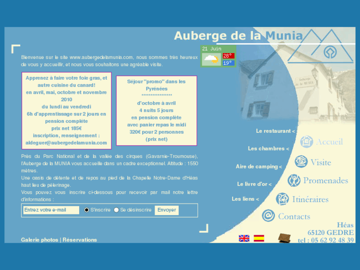 www.aubergedelamunia.com