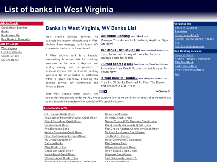 www.banksinwestvirginia.net