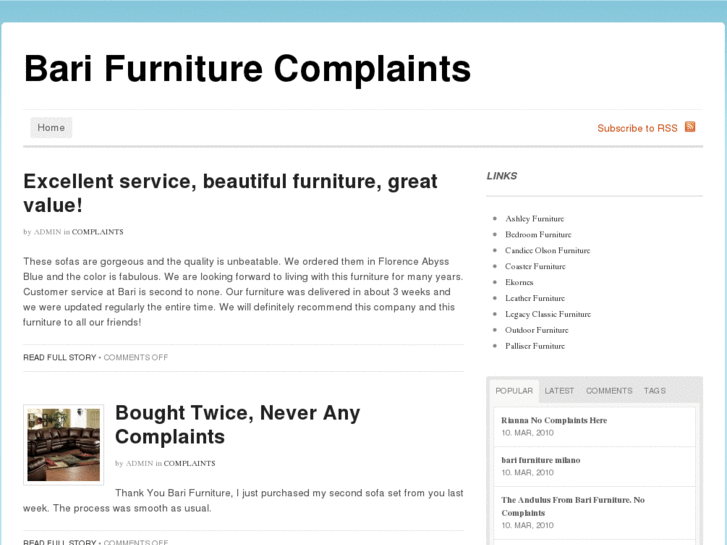 www.barifurniturecomplaints.com