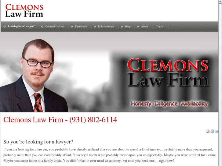 www.clemonslawfirm.com