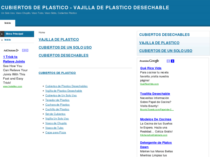 www.cubiertosdeplastico.com