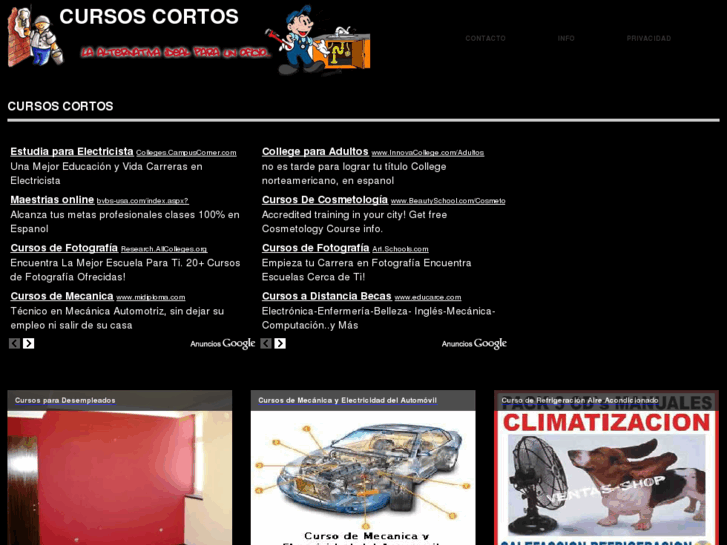 www.cursos-cortos.com