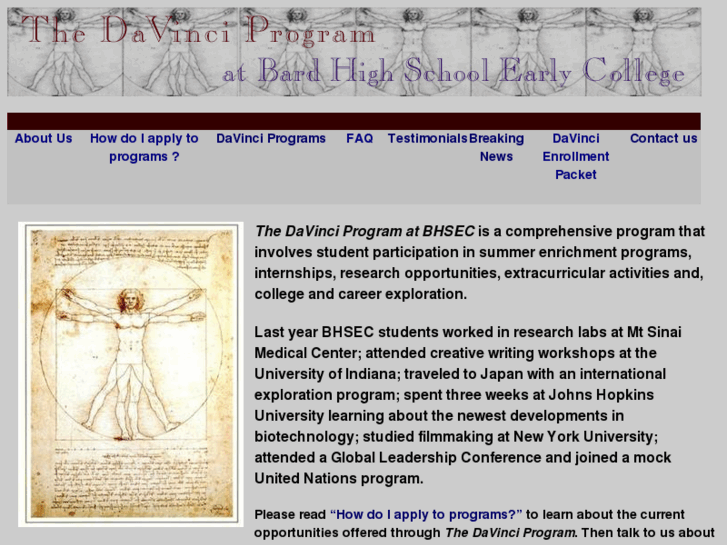 www.davinciprogram.org