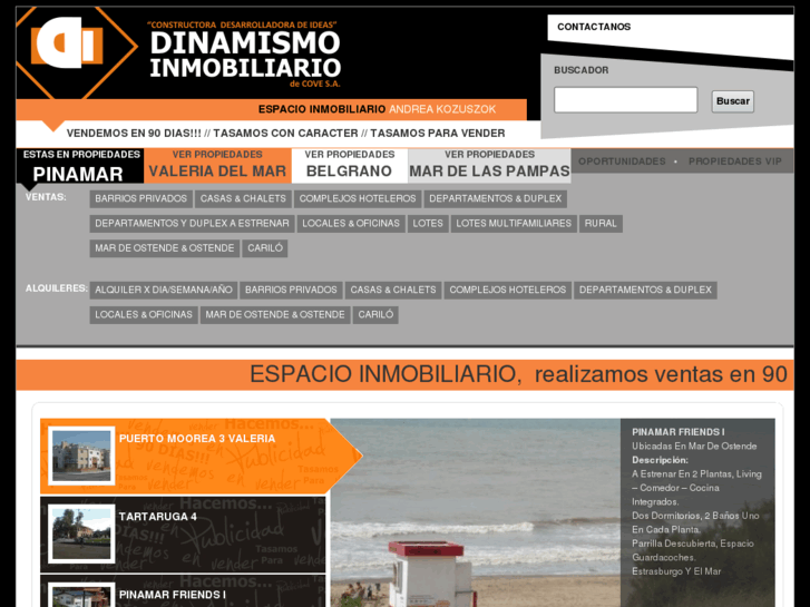 www.dinamismoinmobiliario.com