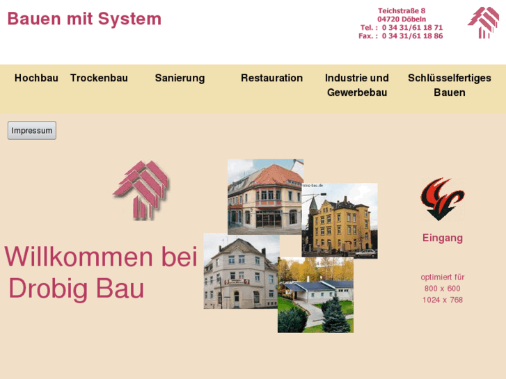 www.drobig-bau.de