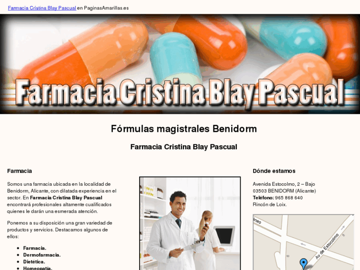 www.farmaciacristinablaypascual.com