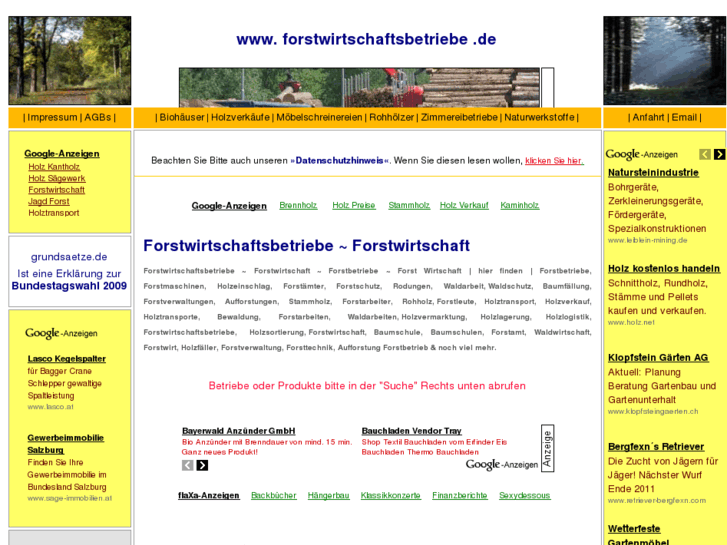 www.forstwirtschaftsbetriebe.de