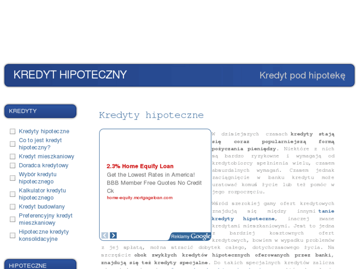 www.hipoteczny.com.pl