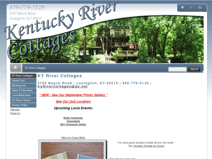 www.kentuckyrivercottages.com