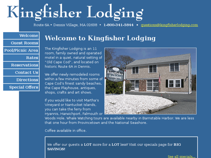 www.kingfisherlodging.com