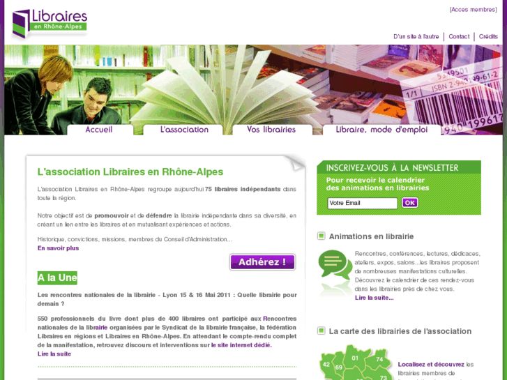 www.libraires-rhonealpes.fr