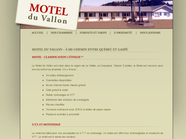 www.motelduvallon.com