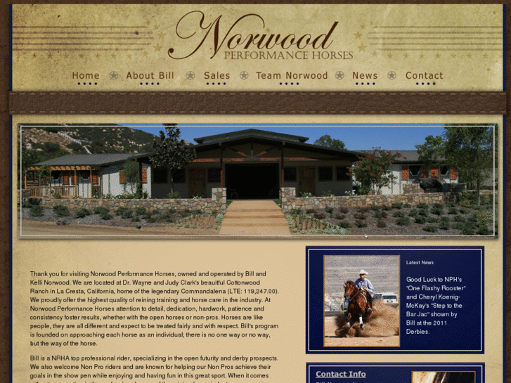 www.norwoodperformancehorses.com