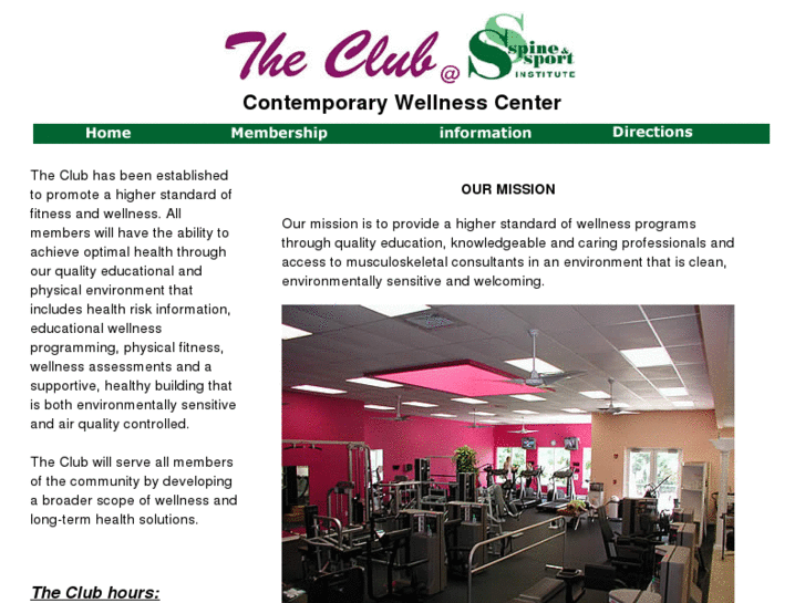 www.theclubatspineandsportinstitute.com