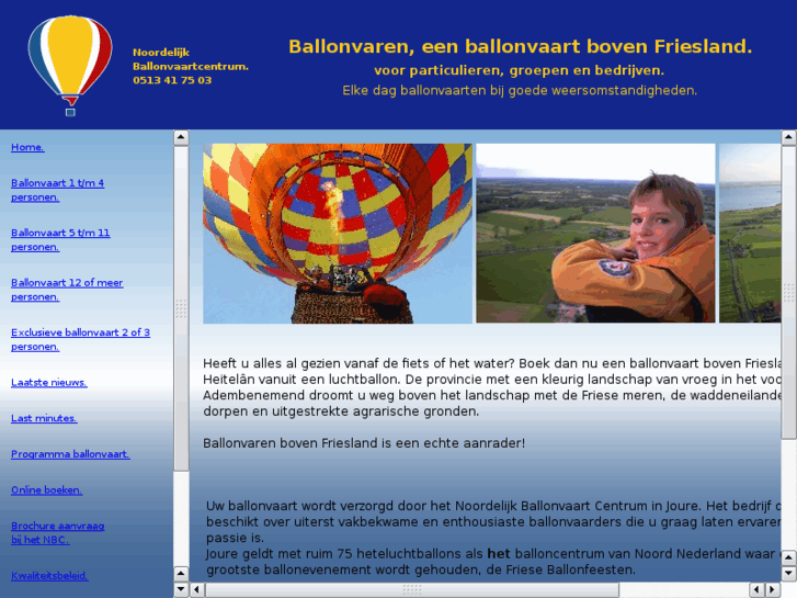 www.ballonvaartbovenfriesland.nl