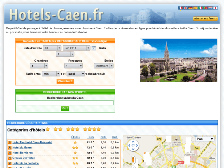 www.caen-hotels.com