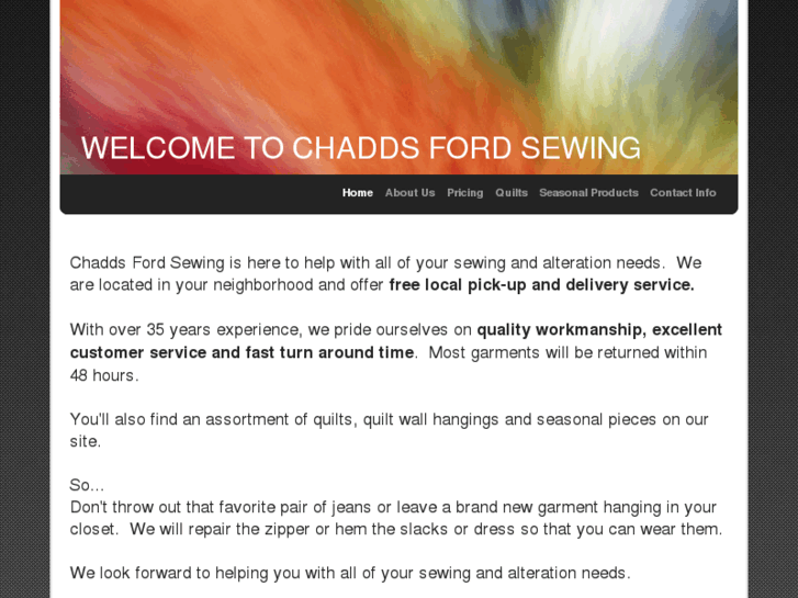 www.chaddsfordsewing.com