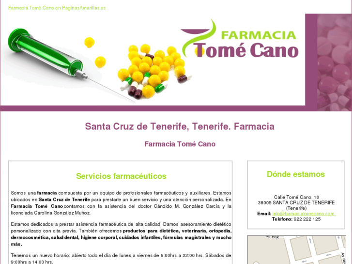 www.farmaciatomecano.com