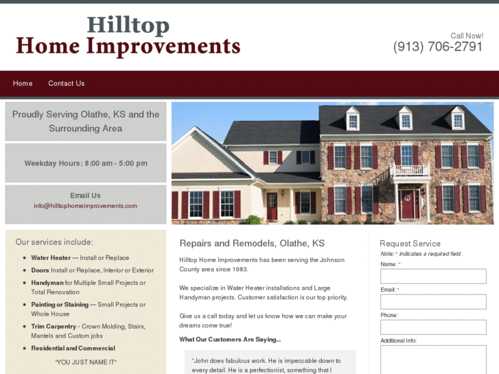 www.hilltophomeimprovements.com