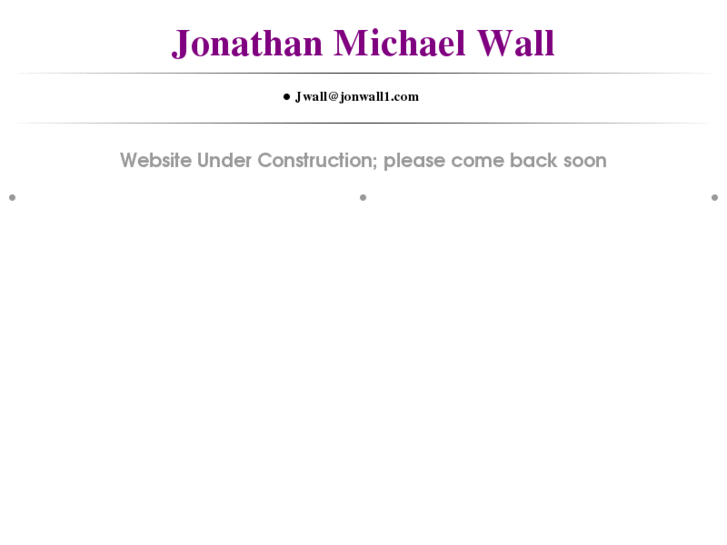 www.jonwall1.com