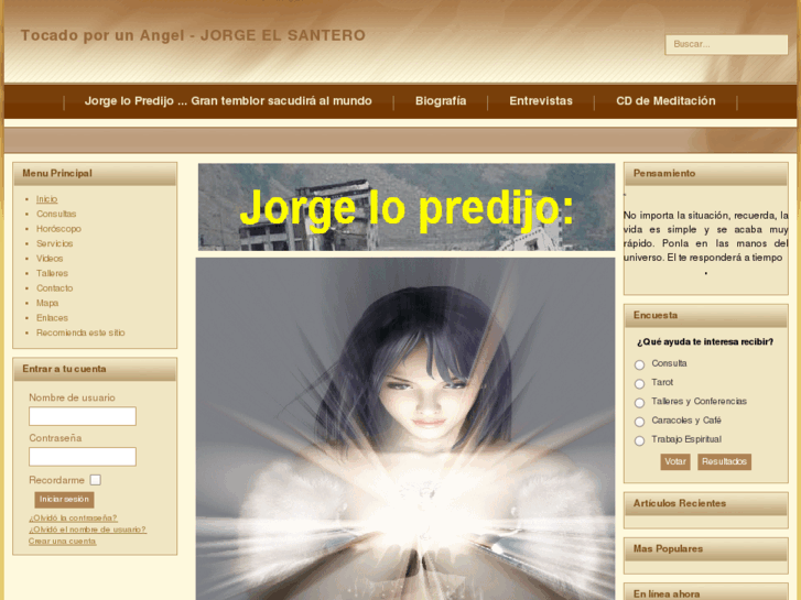 www.jorgeelsantero.net