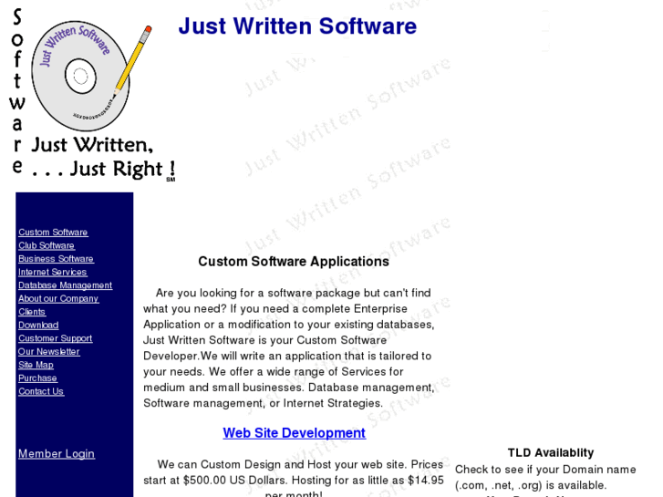 www.justwrittensoftware.com