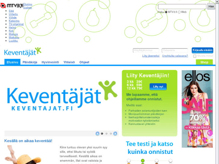 www.keventajat.fi