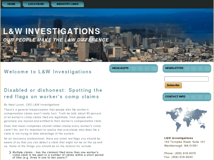 www.landwinvestigations.info