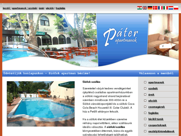 www.pater-apartmanok.com