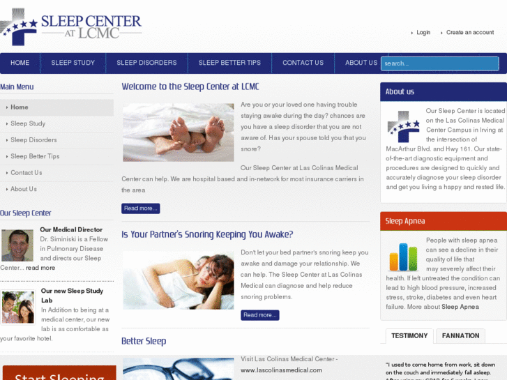 www.sleepcenterlcmc.com