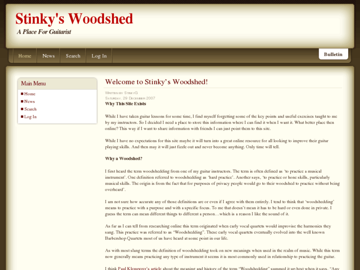 www.stinkyswoodshed.com