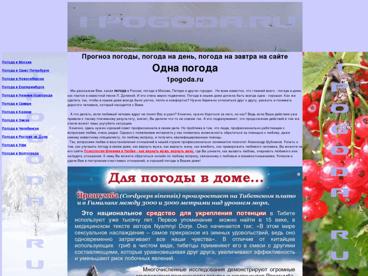 www.1pogoda.ru
