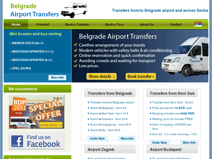 www.belgradeairporttransfer.com