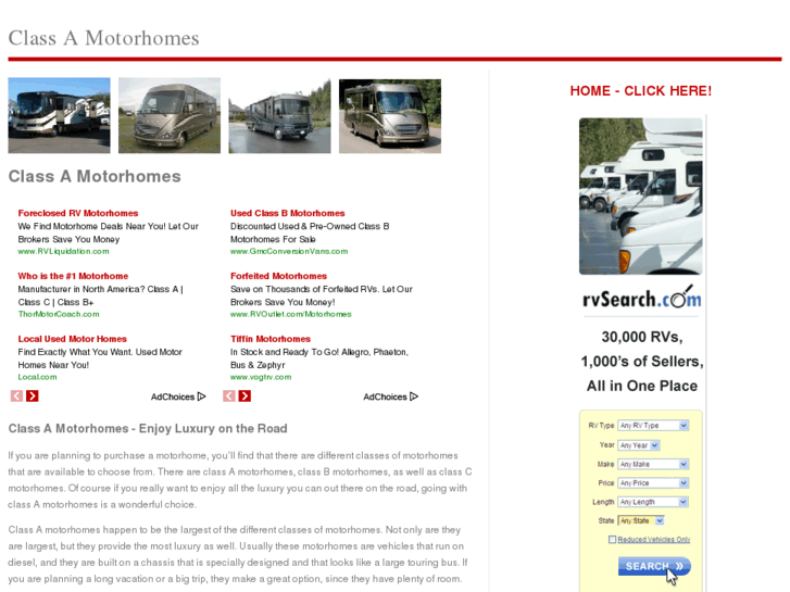 www.class-a-motorhomes.net