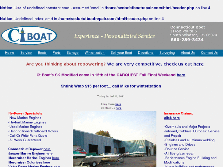 www.connecticutboatrepair.com