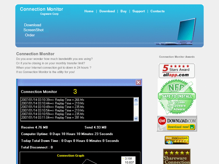 www.connectionmonitor.net