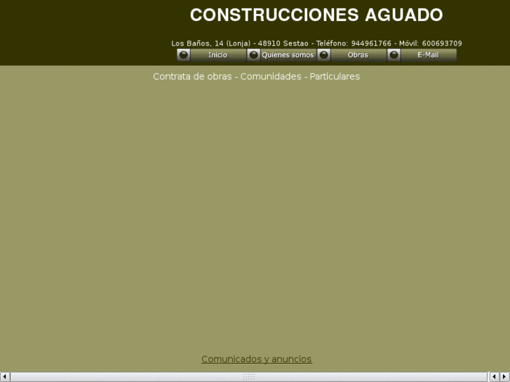 www.construccionesaguado.com