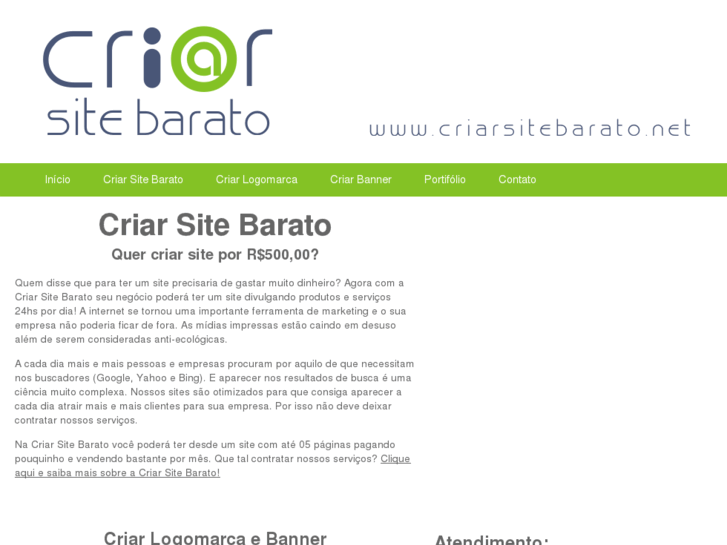 www.criarsitebarato.net