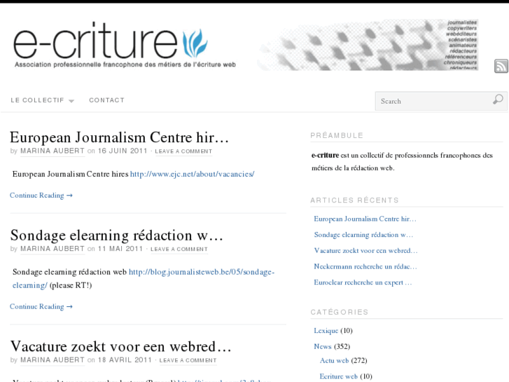 www.e-criture.be