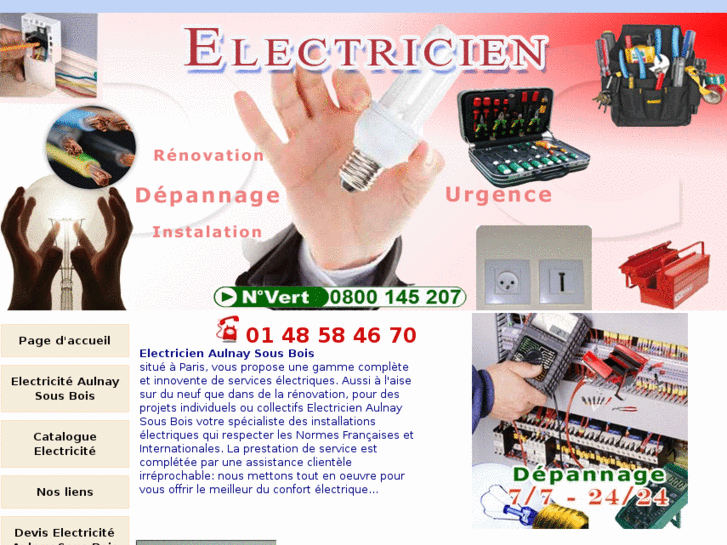 www.electricienaulnaysousbois.net