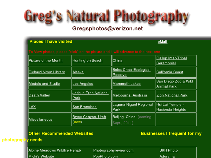 www.gregsnaturalphotography.com