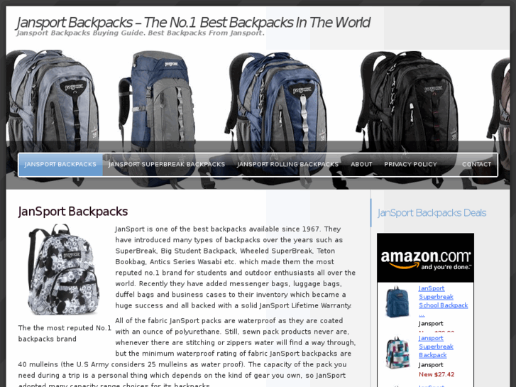 www.jansportbackpacks.net