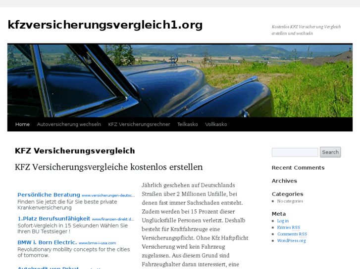 www.kfzversicherungsvergleich1.org