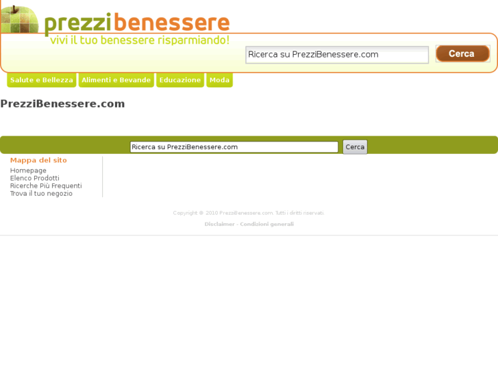 www.prezzibenessere.com