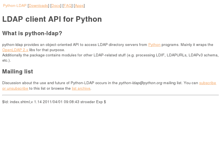 www.python-ldap.org