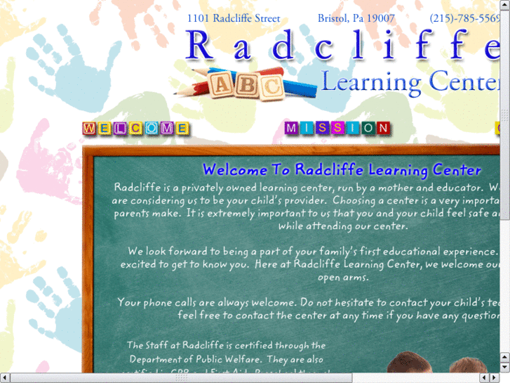 www.radcliffelearningcenter.com