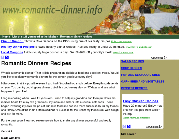 www.romantic-dinner.info