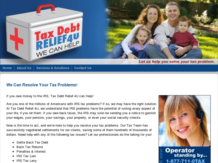 www.taxdebtrelief4u.com