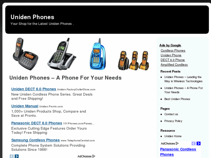 www.unidenphones.net