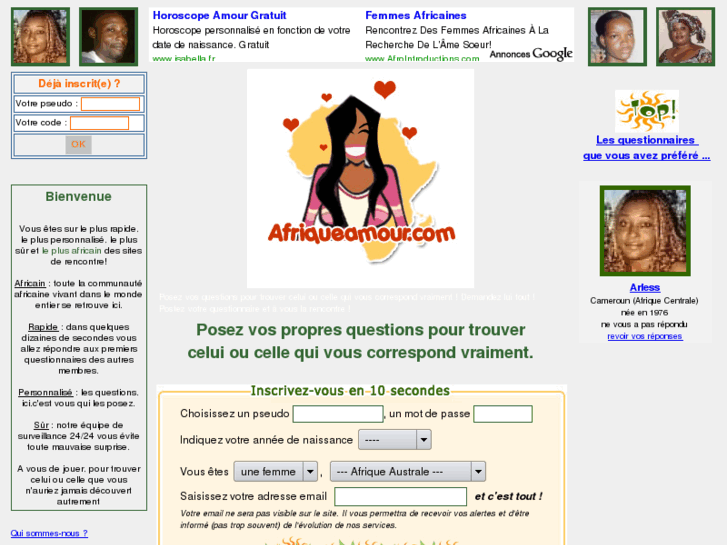 www.afriqueamour.com